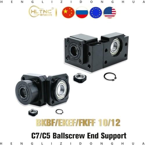 Ru ES NEW BK10 BF10 BK12 BF12 FK10 FF10 FK12 FF12 EK10 EF10 EK12 EF12 support unit for 12mm/16mm ballscrew SFU1605 SFU1204