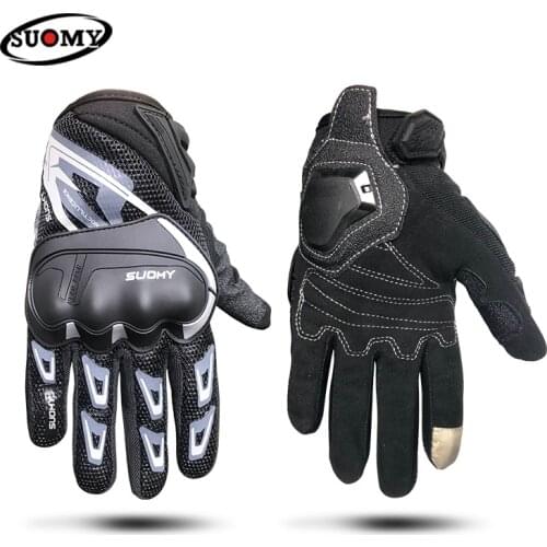 Motorbike Equipment Women Men Pink ATV Rider Sports Protect Glove Guantes Summer Breathable Motorcycle Gloves Full Finger