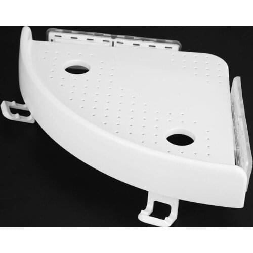 Practical Bathroom Corner Shelf Shower Shampoo Soap Cosmetic Shelves Wall Mounted Punch-free Kitchen Storage Rack