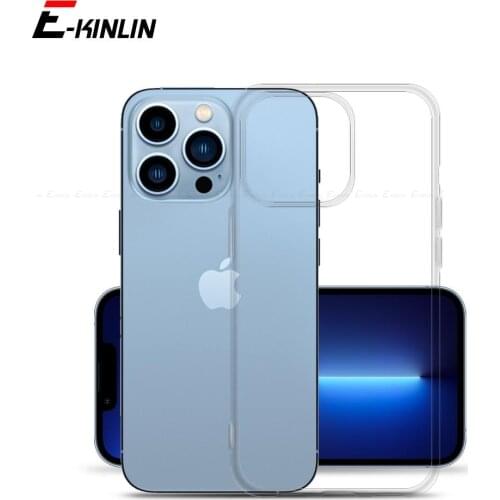 Clear Crystal Soft Silicone Back Cover For iPhone X XR XS 12 11 Pro Max mini 6 6S 7 8 Plus SE 2020 5 5S 5C Ultra Thin TPU Case