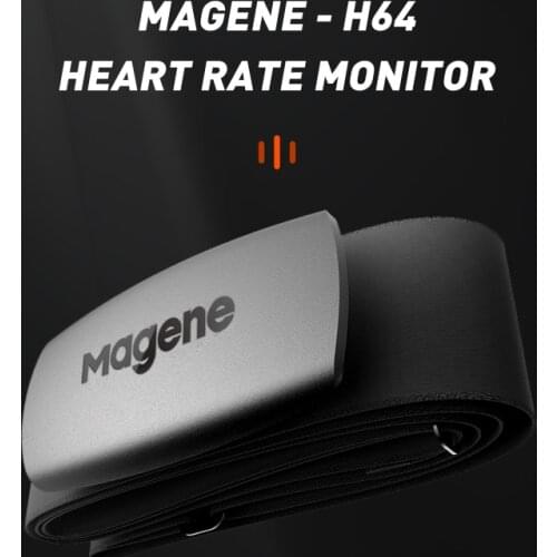 Magene NEW Model H64 Bluetooth4.0 ANT + Heart Rate Sensor Compatible GARMIN Bryton IGPSPORT Computer Running Bike Monitor
