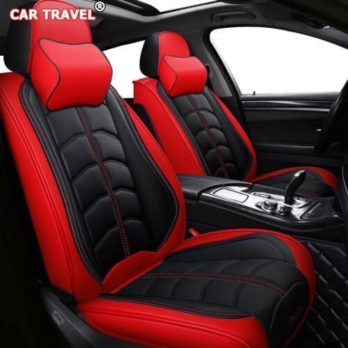 Front Rear Luxury Leather car seat cover For mazda premacy acura mdx changan cs75 seat cordoba fiat panda kia mohave car seats