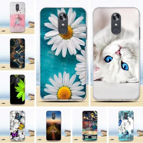 Silicone Painted Cases For LG Q Stylus Case For LG Q Stylo 4 LG Q8 2018 Cases Back Covers Fundas Coque for LG Stylo 4 Plus