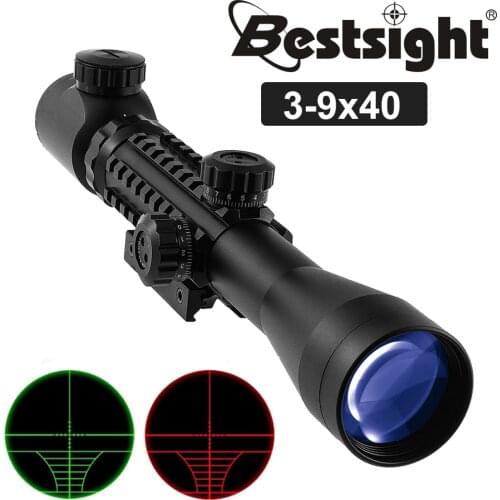3-9X40 EG Tactical Riflescope Optics Rifle Scope Sniper Gun Hunting Scopes Airgun Rifle Outdoor Reticle Sight Scope