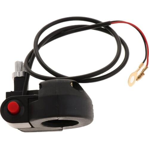 Universal Motorcycle Quad Bike Handlebar Control Electric Starter Switch Start Stop on Off Switch for 47cc 49cc Bike
