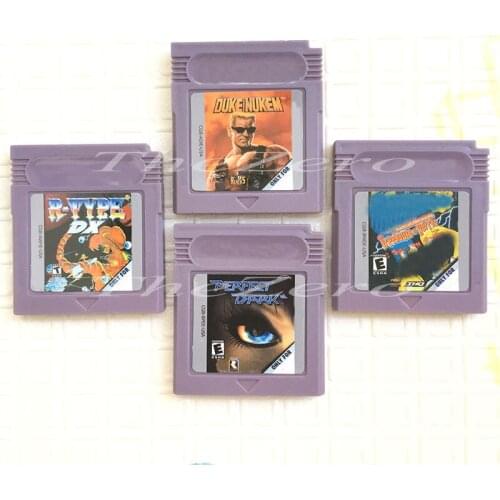 Video Game for 16 Bit Cartridge Game Console Card R-Type DX Duke Nukem Perfect Dark Simps The - Night of the Living Grey shell