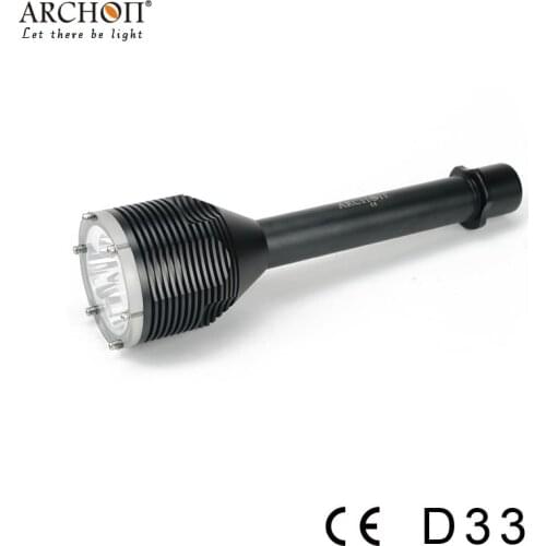 ARCHON D33 Diving Spotlight 3* CREE XM-L2 U2 LEDs max 3000 lumen diving flashlight underwater 100 meter waterproof dive torch