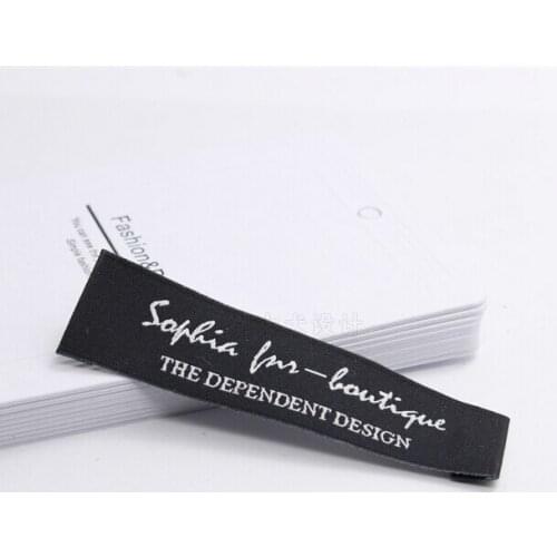 High Quality Fashion Woven Clothing Label Garment Label