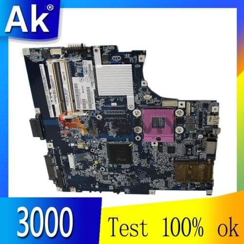 Akemy 41R7886 43N7652 IEL10 LA-3451P Main board For Lenovo 3000 N200 Laptop Motherboard 965GM DDR2 Free cpu