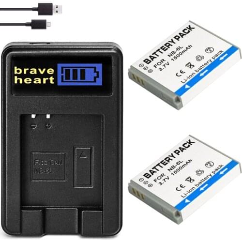 Bateria NB-6L NB-6LH NB 6L 6LH NB6L NB6LH Battery for Canon IXUS 85 95 IS SX275 SX280 SX510 PowerShot D10 S90 SD1200
