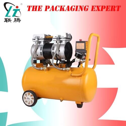 Air Compressor Oil Free Quiet Noise Silent Pump For Pneumatic Filling Machine Free Shipping 1000w 30L Tank 90L/min 0.7Mpa 7bar