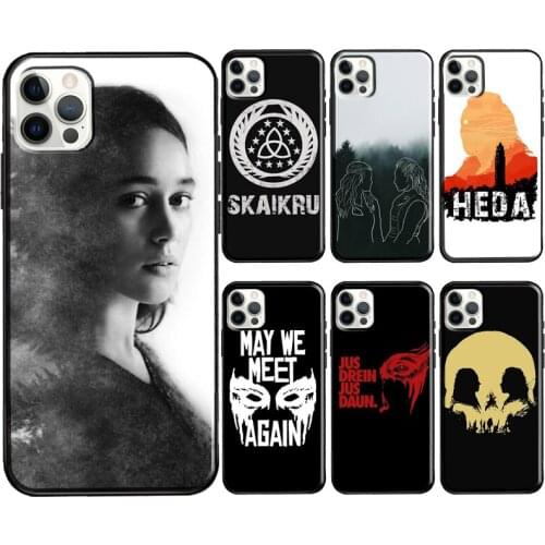 THE 100 TV SERIES LEXA HEDA Phone Case For Apple iPhone 12 11 Pro Max mini SE 2020 X XR XS Max 7 8 Plus Cover Coque