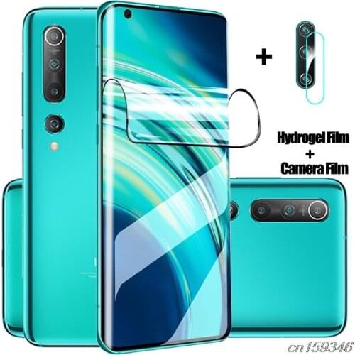 Hydrogel Film For ZTE Blade V10 Vita/L8/A3 2019 Screen Protector Camera Len Film For Axon 11 SE 20 5G Not Glass