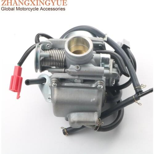24mm Carb Carburetor PD24J & Carburetor Repair Kit for SPRINT Grizzy MaxX 125cc 4-stroke