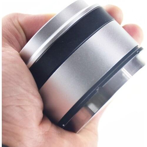 58.4mm 304 Stainless Steel Coffee PowderTool Barista Maker EspressoTamper Press Hammer Coffee Distribution