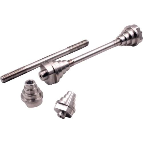 MTB Mountain Rode Bike Wheel Truing Stand Thru Axle Adapter 12/15/20mm Front Hub Wheel Fixing Tool