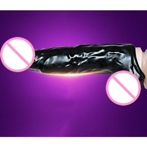 Soft Extend Condom Reusable Penis Sleeve Delay Time G Point Stimulator Sex Toys for man reduces premature ejaculation