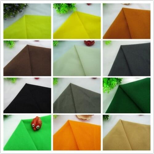 10meters/Lot Wholesale Solid Color Fleece Fabric Tilda Plush Cloth for Doll Sewing Plain Dyed Knitted Velvet Fleece Fabrics
