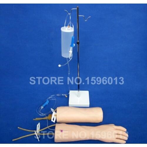 Advanced Hand and Elbow Intravenous Transfusion,Blood Transfusion and Venipuncture Training Model, IV Injection Teaching Model