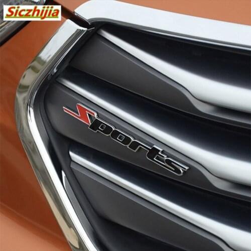 Sports Edition Car Metal Label Sports Letters 3D Car Sticker for Acura RLX CL EL CSX ILX MDX NSX RDX RL SLX TL TSX Vigor ZDX