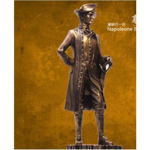 Crafts statue European figures decoration study office Hennessy restoring ancient knights Napoleon sculpture armor warriors