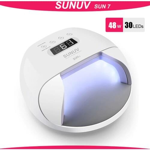 Nail lamp SUNUV SUN7 UV LED Nail Lamp Dryer Big Power Fast Curing Nail Gel Professional Nail Dryers UV Gel Drying Tools Machine