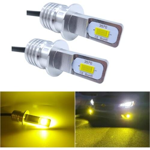 2pcs H8 H11 H1 H3 H7 Hb4 9006 Led Fog Lamp Csp Chip Car Driving Lamp Auto Leds For Bmw Hyundai Nissan Mitsubishi Toyota