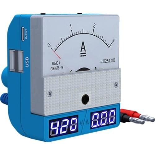 JC Epower EP01 Intelligent ammeter 3A 15V DC voltage stabilizing short circuit protection power meter For mobile phone repair