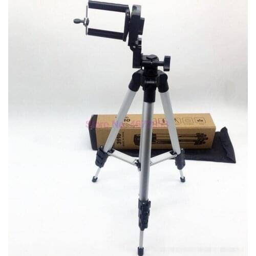 50pcs/lot Extendable 36-100cm Universal Adjustable Tripod Stand Mount Holder Clip Camera Phone Holder Bracket For Phone Camera