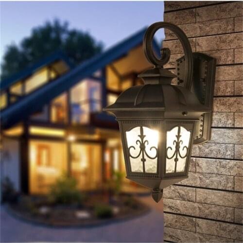 WPD Outdoor Wall Sconce Modern Waterproof Patio Modern LED Wall Light Fixture For Porch Balcony Courtyard Villa Aisle