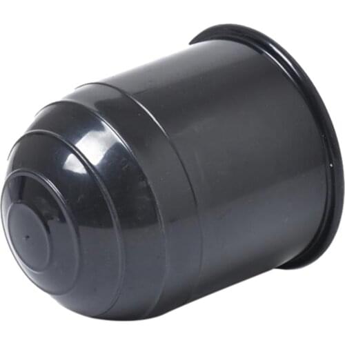1 Pcs 50mm Car Towbar Towball Black Cap Tow Ball Towing Protective Cover For RV Truck Camper 2.4x2.4x2.6 Inch Car Accessories