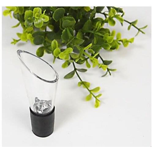 1PC Acrylic Aerating Pourer Decanter Wine Aerator Spout Pourer New Portable Wine Aerator Pourer Wine Accessories LJ 002