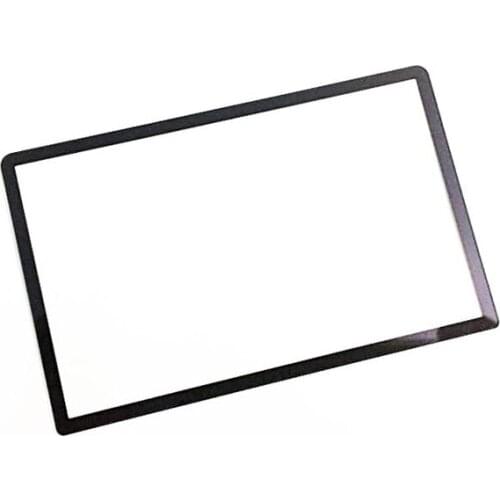 5pcs/lot for 2015 version NEW 3DS Top Surface Glass Screen Outer Lens Cover Replacement BLACK
