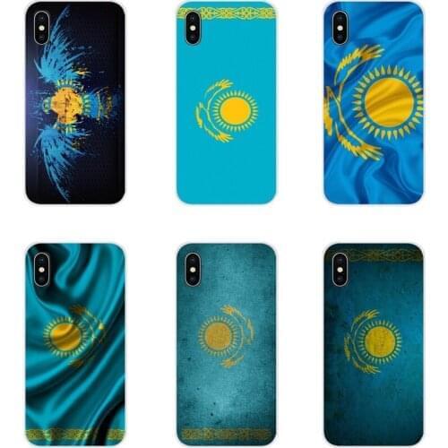 Kazakhstan flag Accessories Phone Cases Covers For Xiaomi Redmi Note 3 4 5 6 7 8 Pro Mi Max Mix 2 3 2S Pocophone F1