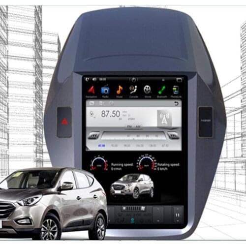 Tesla IPS Screen Android 9.0 7.1 Car No CD DVD Player Radio GPS Navigation For HYUNDAI IX35 2009 2010 2011 2012 -2016 Headunit