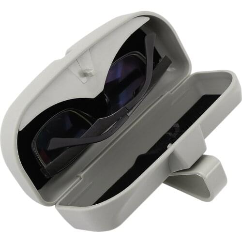 Car-Styling Universal Car Sun Visor Glasses Sunglasses Storage Holder glasses For VW Audi Benz Honda Mazda Hyundai Chevrolet