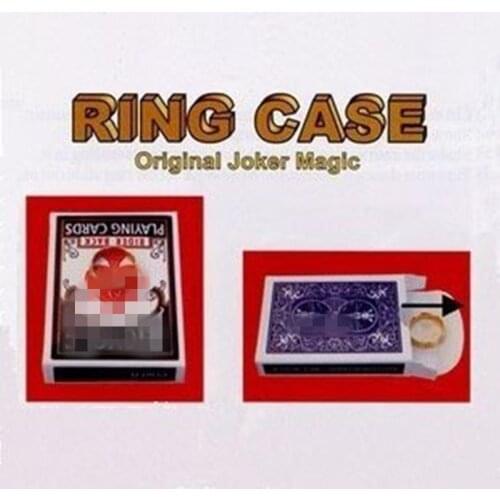 Ring Case By Joker Magic (Gimmick+DVD) Close-Up Magic Tricks Illusions Fun