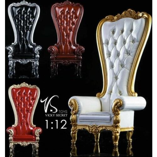 VSTOYS 18XG33 1/12 PU Sofa Chair Furiture Model Scene Accessories Fit 6" Action Figure Body