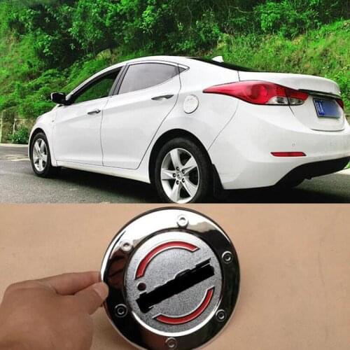 For Hyundai Creta Cantus ix25 2014-2017 High quality ABS Chrome Fuel Tank Cover oil Gas Cap Trim 1pcs
