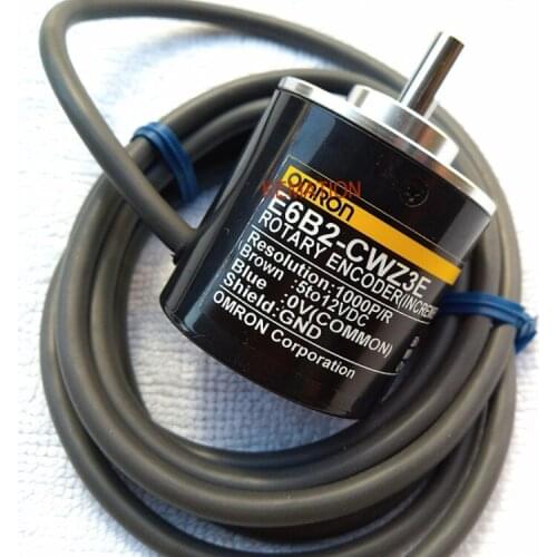 E6B2-CWZ3E 2000P/R OMR Incremental Rotary Encoder E6B2CWZ3E 2000 Resolution 5-12V DC Voltage Output