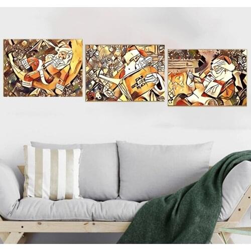 GATYZTORY 3PCS DIY Painting By Numbers Christmas For Wall Art Home Decoration Unframe Paint By Numbers 40x50cm Handpaint