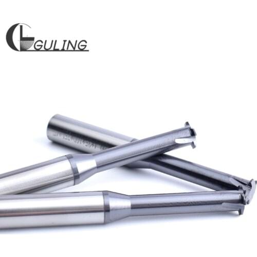 CNC Tungsten Steel Single Tooth 30 Degree Trapezoidal Thread Milling TR 8 9 10 11 12 14 16 18 20 22 24 26 28 mill mills Cutter