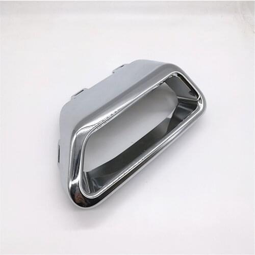 ABS chrome Exhaust pipe cover for JAC Refine T5 S3 Gen2 Rear bumper trim/Rear muffler plating cover