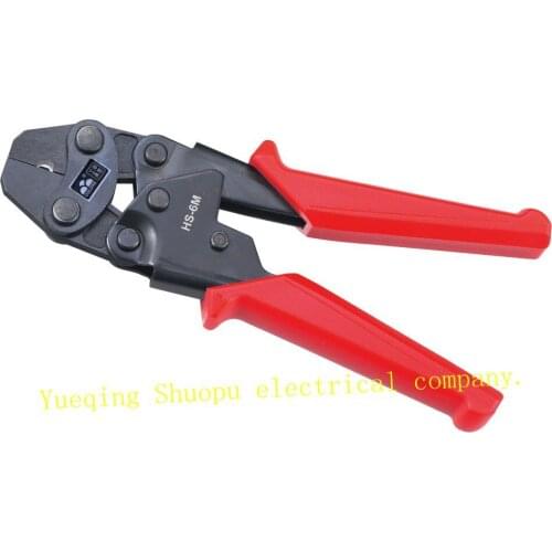 HS-6M JAPANESE STYLE CRIMPING tool terminal 1-6mm2 ratchet crimping plier