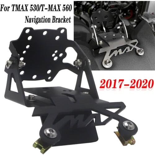 Motorcycle Windscreen GPS Phone Navigation Bracket USB Charging Mounting Holder For YAMAHA TMAX 530 T-MAX 560 2017-2020
