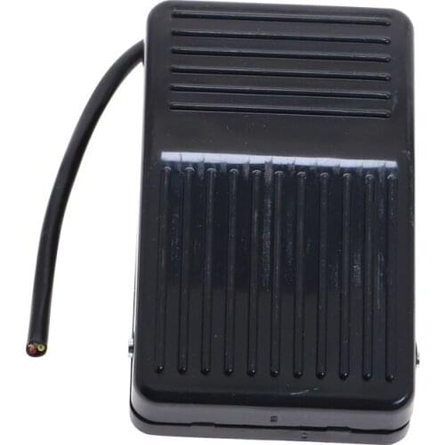 Momentary Foot Controller Pedal Switch Electric Power Foot Switch AC 250V 10A 1 NO 1 NC