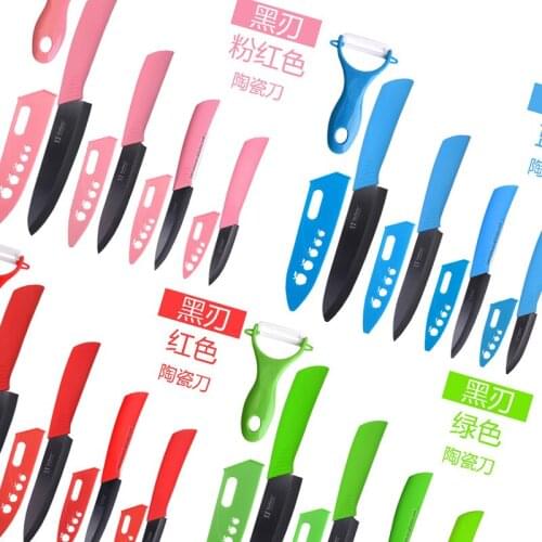 5pcs/set Kitchen Ceramic Knife set Blade Cooking Ceramic Knives set