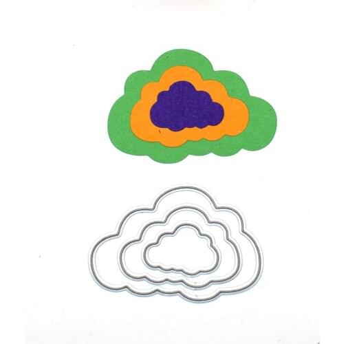 New Cloud Metal Cutting Dies Sets for Scrapbooking Die Cut Paper Card Diy Paper Die Cutter