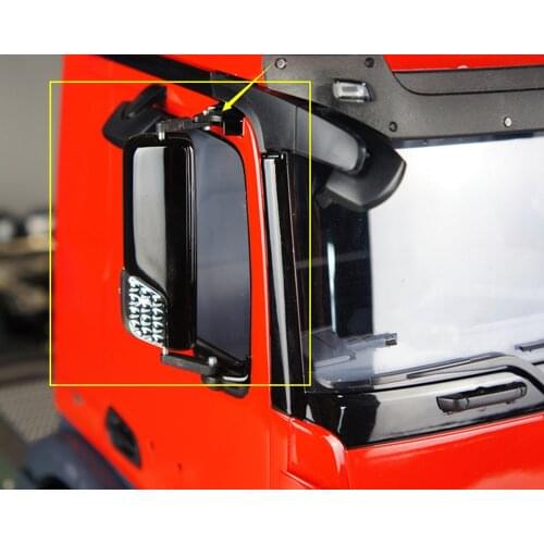 New remote control actros truck rearview mirror mounting bracket for tamiya 1/14 scale MAN tgx 56325 56329 beenz 1851 56335 3363