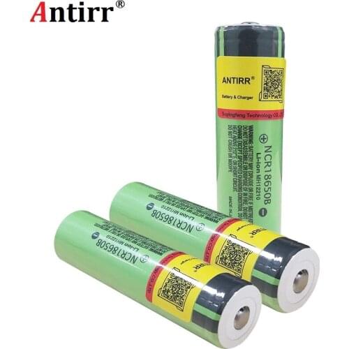 Rechargeable batteries 18650 baterie lithium Ncr18650B 3400mah 3.7V battery 18650 battery rechargeable battery （Add a pointed